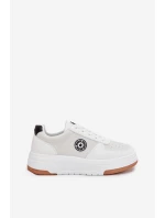 Dámské tenisky na platformě Big Star HI-POLY SYSTEM – bílé Dámské tenisky na platformě Big Star HI-POLY SYSTEM – bílé