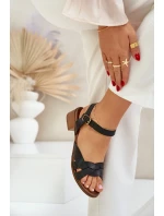 Sandály na podpatku model 210705 Step in style Sandály na podpatku model 210705 Step in style