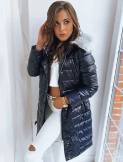 Dámský prošívaný zimní kabát DORTANO navy blue FashionStreet TY3659