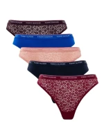 Tommy Hilfiger Underwear 5-Pack Tanga W UW0UW04995 dámské