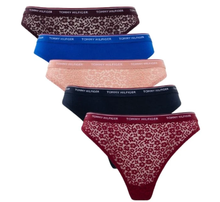 Tommy Hilfiger Underwear 5-Pack Tanga W UW0UW04995 dámské