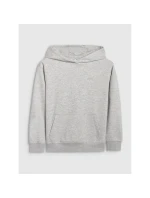Chlapecká nepruhovaná mikina s kapucí 4F 4FJWMM00TSWSM1860-25M