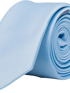 Korntex KXTIE5 Úzká kravata 76.TIE5 light blue