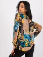 Halenka DHJ BZ 8643 3.65P černá a béžová