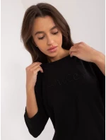 Bluzka RV BZ model 20148842 czarny - FPrice Bluzka RV BZ model 20148842 czarny - FPrice