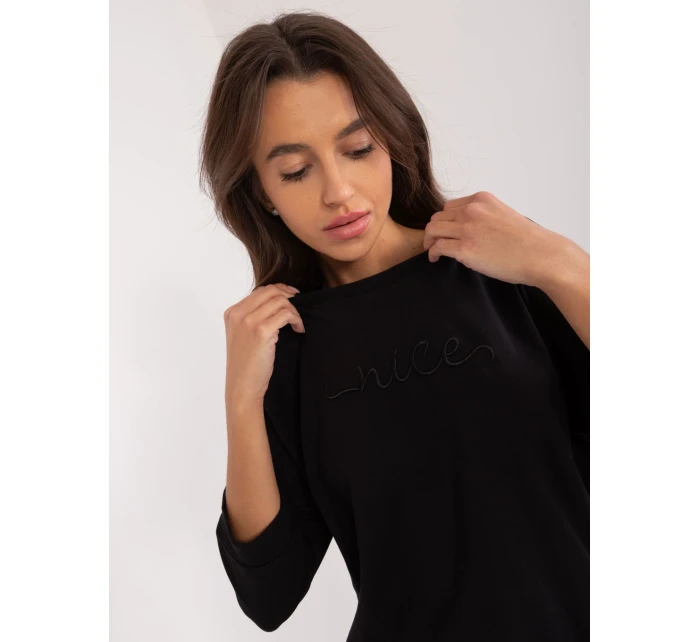 Bluzka RV BZ model 20148842 czarny - FPrice Bluzka RV BZ model 20148842 czarny - FPrice