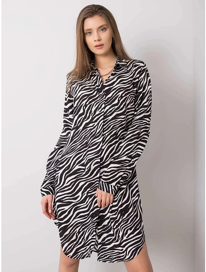 Dámské šaty se zvířecím motivem model 15892987 RUE PARIS - FPrice Dámské šaty se zvířecím motivem model 15892987 RUE PARIS - FPrice
