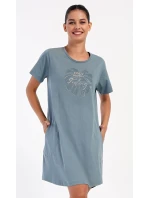 Domácí šaty s krátkým rukávem Alžběta - Vienetta Domácí šaty s krátkým rukávem Alžběta - Vienetta