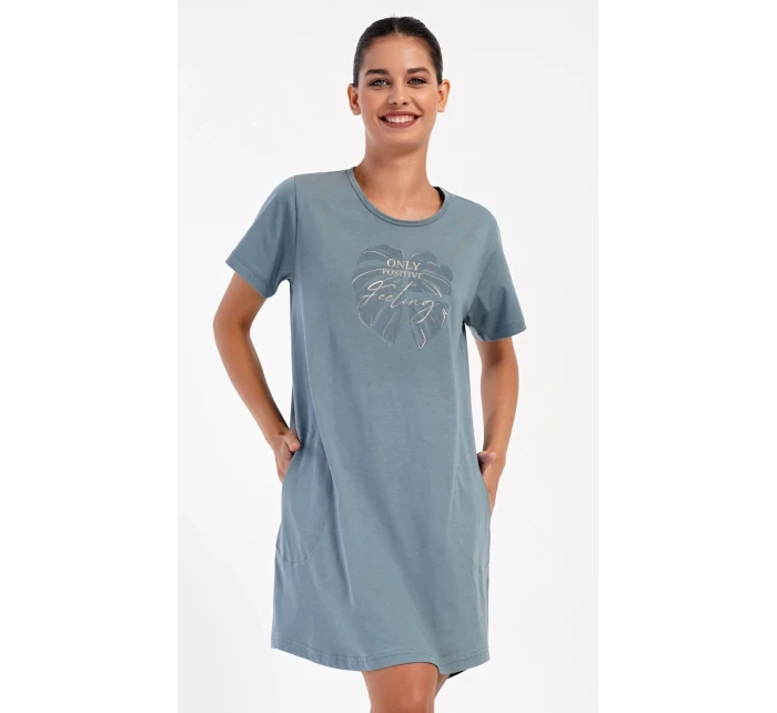 Domácí šaty s krátkým rukávem Alžběta - Vienetta Domácí šaty s krátkým rukávem Alžběta - Vienetta