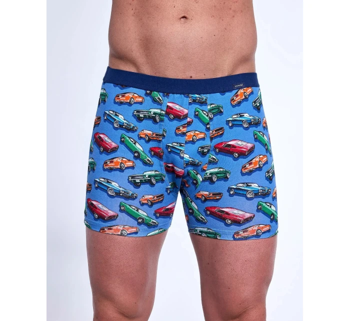 Pánské boxerky 946/02 A'3  modré mix - Cornette