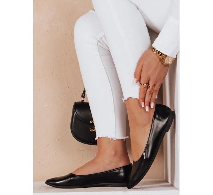 ILLARI dámské baleríny s hroty černé FashionStreet ZY0772