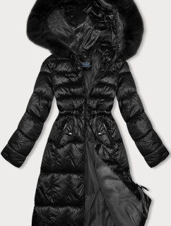 Černá dámská vypasovaná zimní bunda S'west (B8207-1)