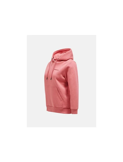 Bluza Peak Performance W Original Small Logo Hood różowy