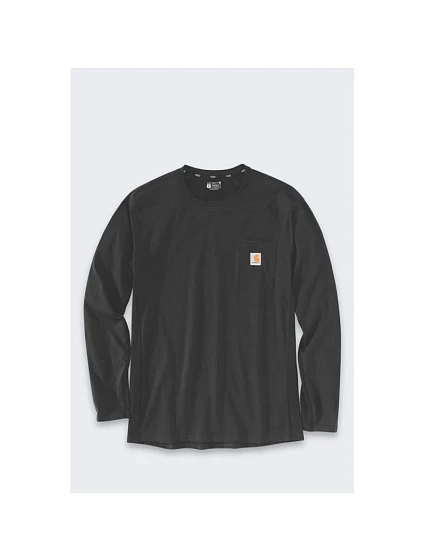 Mikina bez kapuce Carhartt Midweight L/S Pocket T-Shirt – černá, velikost: L Mikina bez kapuce Carhartt Midweight L/S Pocket T-Shirt – černá, velikost: L