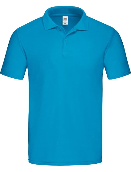 Fruit of the Loom Original Polo Pánské piqué polo 16.3050 azure blue Fruit of the Loom Original Polo Pánské piqué polo 16.3050 azure blue