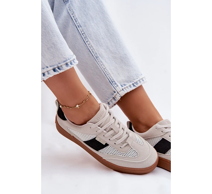 Dámské tenisky Big Star model 22100910 Šedé - Big Star Shoes Dámské tenisky Big Star model 22100910 Šedé - Big Star Shoes