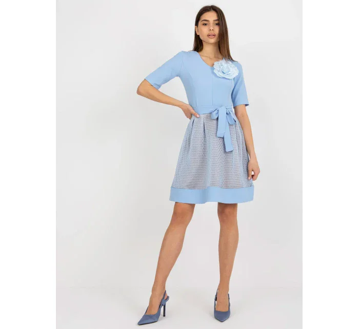LK SK 506551 šaty.76P světle modrá