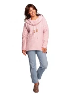 Dámský svetr s kapucí model 17923113 BE - BeWear
