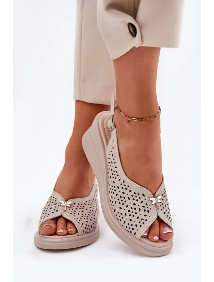 Bota na klínech  model 213014 Step in style