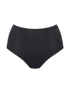 Dámské kalhotky GO Daily Cotton Highwaist - BLACK - černá 0004 - SLOGGI