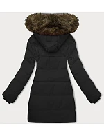 Dámská zimní bunda s kapucí J Style černá (16M9099-392)