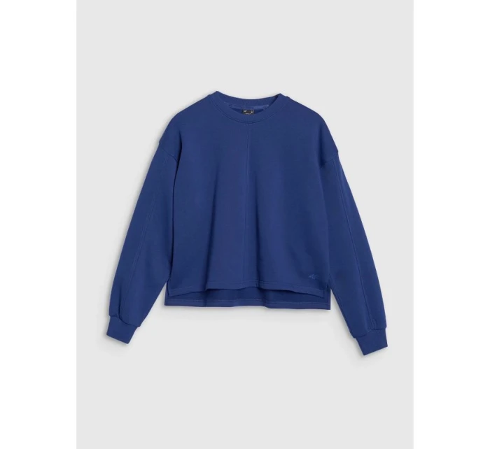 Dámská mikina model 21434887 oversize bez kapuce - 4F Dámská mikina model 21434887 oversize bez kapuce - 4F