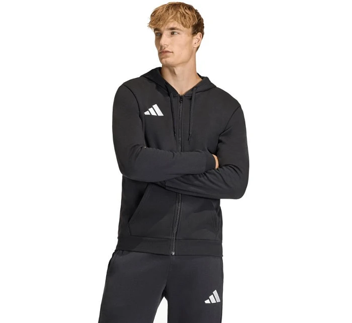 Pánská mikina adidas Entrada 26 FZ Hoody černá KF5945 pánská