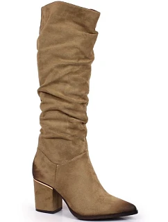 boty na jehlovém podpatku W beige model 22112859 - Potocki