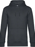 B&C KING Hooded_° Pánská mikina s kapucí 01.U02K asphalt