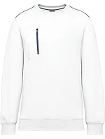 403 Pracovní mikina "DaytoDay" model 22424381 white/navy - WK