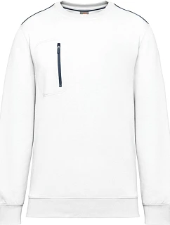 403 Pracovní mikina "DaytoDay" model 22424381 white/navy - WK