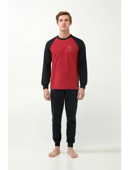 Pánské pohodlné pyžamo model 20517276 - Vamp Pánské pohodlné pyžamo model 20517276 - Vamp