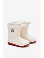 Dětské Gumové Boty S  Světle Béžové model 21692602 - Boto