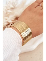 Dámský náramek ze nerezové oceli Zlatý Dámský náramek ze nerezové oceli Zlatý