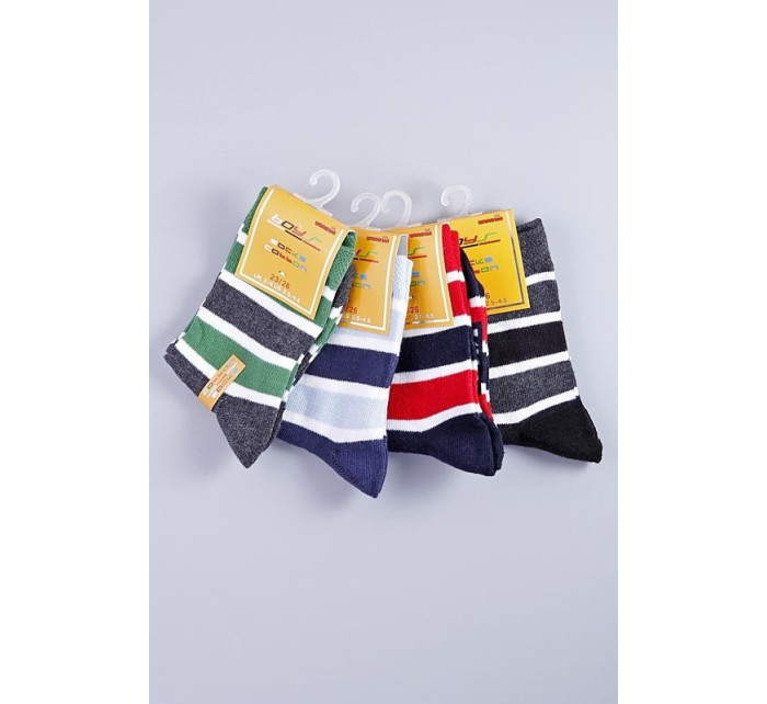Chlapecké ponožky 4pcs B502D  vícebarevná - Gemini