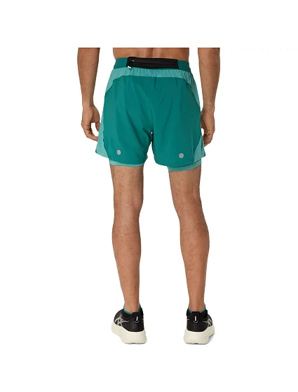 Pánské šortky  M zelené  Road model 21130008 - Asics