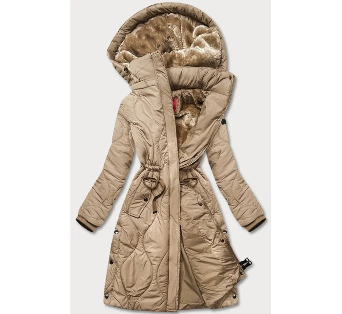 ZIMOWA KURTKA DAMSKA DO BEŻOWA model 21243858 - LHD