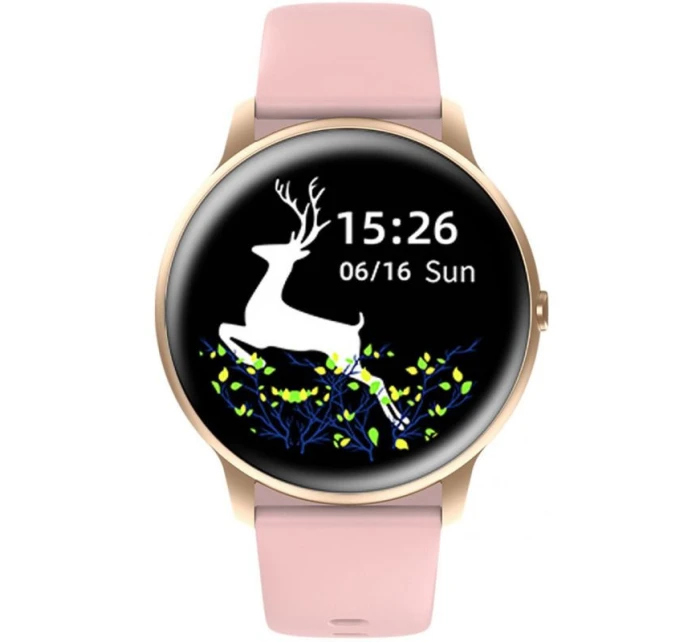 Dámské hodinky SMARTWATCH G.Rossi SW015-2 Pink Dámské hodinky SMARTWATCH G.Rossi SW015-2 Pink