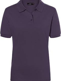 Daiber JN 71 Dámské piqué polo 02.0071 aubergine