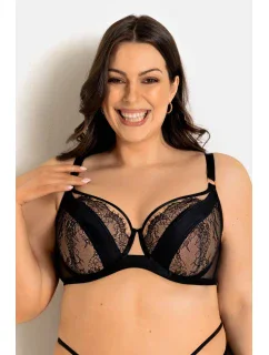 MONACO SOFT 19245 ČERNÁ PODPRSENKA