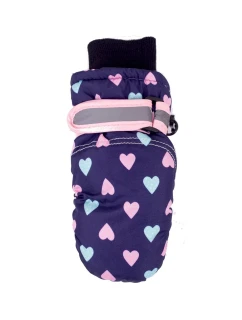 YOCLUB REN-0332G Dívčí lyžařské rukavice