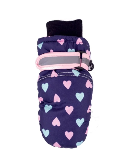 YOCLUB REN-0332G Dívčí lyžařské rukavice