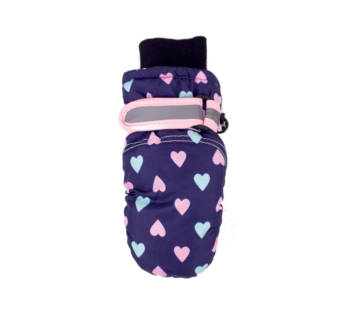 YOCLUB REN-0332G Dívčí lyžařské rukavice