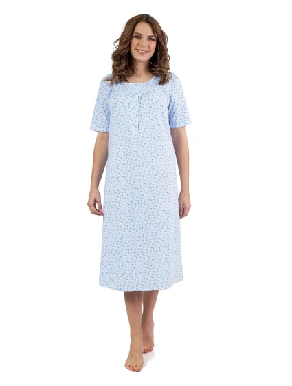 Dámská noční košilka 013 blue - REGINA