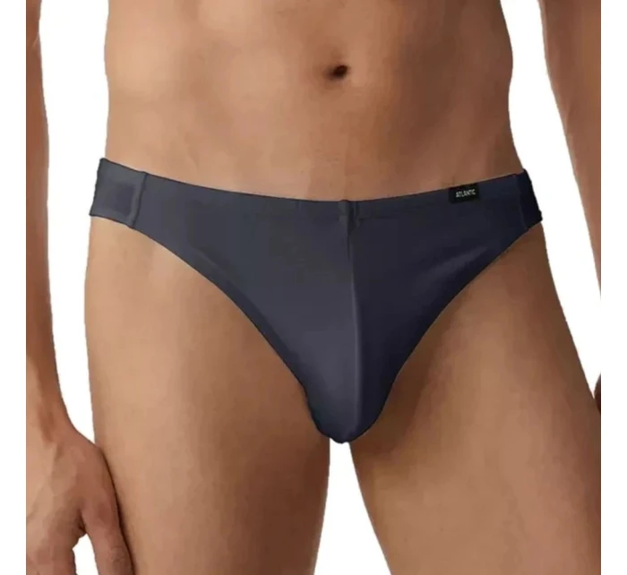 Pánské slipy 3 pack 230 graphite - Atlantic