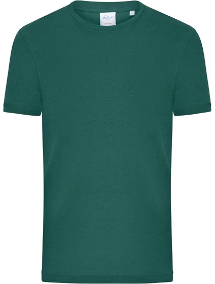 Daiber 8040 Pánské bio tričko s jemným žebrováním 02.8040 smoky green Daiber 8040 Pánské bio tričko s jemným žebrováním 02.8040 smoky green