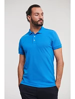 Russell Athletic 566M Pánské elastické piqué polo 10.566M classic red