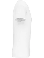 Kariban K 3014 Pánské elastické tričko s výstřihem do V 20.3014 white