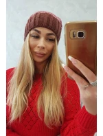 Milano fleecová čepice K203 tmavě model 18749967 - K-Fashion Milano fleecová čepice K203 tmavě model 18749967 - K-Fashion