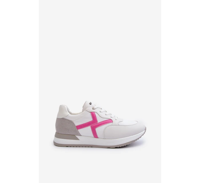 Dámské tenisky na platformě  Bílé model 21656790 - Inblu